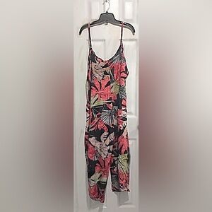 Floral Pink and white jumpsuit